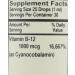 Biomed Balance B12 Drops 1000 mcg/ml - 1 fl oz | High Potency Methylcobalamin Formula - Buy Online on GoSupps.com