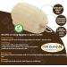 Set of 3 Egyptian Loofah Scrubber Sponges - 100% Natural Organic SPA Beauty Bath | Exfoliating Dead Skin, Luxurious Premium Quality - Buy Online on GoSupps.com