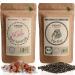 SPINTZ SPINTZ Organic Whole Black Pepper + Coarse Pink Natural Salt 1 kg Combo Offer (2 x 1000 g) Peppercorns and Salt for Pepper Mill Organic Black Pepper |