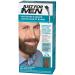 Just For Men Mustache & Beard Beard Dye for Men with Brush Included for Easy Application With Biotin Aloe and Coconut Oil for Healthy Facial Hair Light-Medium Brown M-30 (1 Count) Light-medium Brown 1 count (Pack of 1)
