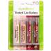 Sky Organics Tinted Lip Balms 4 Pack Set 0.15 oz (4.25 g) Each