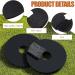 Sumind 4 Pcs Rubber Bit Guards for Horses - Protect Mouth and Lips from Chafing and Pinching - Soft, Flexible, Black Horse Bit Cheek Guards - Buy Online on GoSupps.com