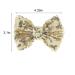 Unicra Large Gold Sequin Hair Bow Clip Barrette for Toddler & Young Girls - Buy Online on GoSupps.com