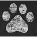 Shirtracer Black XL T-Shirt for Men - Perfect Gift for Dog Owners - High Five Dog Paw Design - Buy Online on GoSupps.com