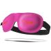 Smug sleep mask for men and women 100% darkening |Fits with extended eyelashes |3D-shaped design for deep sleep |Velcro fastener for comfort & adjustment |Wink pink pink wink