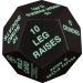 Juliet Paige Exercise Dice for Home Fitness Workouts - Green, White, Red - Cardio, HIIT, Sports - Buy Online on GoSupps.com