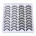 Newcally Mink Fluffy False Eyelashes 20 Pairs D Curl Natural 5D Volume Multipack - Buy Online on GoSupps.com