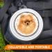 Portable German Spitz/Pomeranian Dog Bowl - Folding Travel Bowl with Carabiners | Unique & Handy Pet Feeding Solution - Buy Online on GoSupps.com