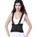 Women's XL Black Lumbar Support Belt with Suspenders - Ultimate Comfort & Pain Relief for All-Day Wear - Buy Online on GoSupps.com
