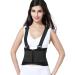 Lumbar Support Belt with Suspenders for Women - Black Size M | Comfort & Pain Relief | International Shipping - Buy Online on GoSupps.com