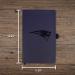 NFL New England Patriots Laser-Engraved Color Notepad  5.25 x 8.25-inches - Buy Online on GoSupps.com