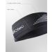 X-Bionic Unisex Adult Headband - Charcoal/Pearl Grey | International Shipping Available - Buy Online on GoSupps.com