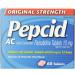 Pepcid Acid Controller Original Strength Tablets Acid Reducer for Heartburn Acid Reflux and Upset Stomach Relief 60 Tablets - Buy Online on GoSupps.com