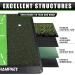 CHAMPKEY Path Feedback Golf Hitting Mat - Pro Nylon Turf with Replaceable Impact Surface - Includes Plastic Tees and Rubber Tee Holder - Size M (13 x 17) - Buy Online on GoSupps.com