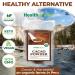 Healthworks Cacao Powder (48 oz) - Certified Organic Cocoa Substitute, Sugar-Free | Keto, Vegan, Non-GMO | Antioxidant Superfood from Peruvian Bean/Nut - Buy Online on GoSupps.com