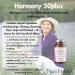 Harmony 50plus Post Menopause Supplement - Supports Bone Health, Hormone Balance & Wellbeing for Women Over 50 - Vegan-Friendly Formula with Sage, Hops, Ginseng, Flaxseed & Rosemary - Buy Online on GoSupps.com