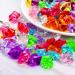 Premium Multicolored Fake Crushed Ice Rock Gems - 180-190pcs | Acrylic Ice Crystals for Kids Toy, Wedding Decor, Crafts - Buy Online on GoSupps.com