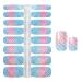 WOKOTO Unicorn Nail Art Stickers Set - 5 Self-Adhesive Sheets with Nail File | Manicure Decals and Wraps for Perfect Nail Designs - Buy Online on GoSupps.com