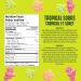 SMART SWEETS Low Sugar Sourmelon Bites Candy Fruity Free of Sugar Alcohols & Tropical Sours 50g (Pack of 14) Candy with Low Sugar Low Calorie - Buy Online on GoSupps.com