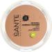 Sante natural cosmetics natural cosmetics natural compact powder 03 warm honey ideal for darker skin tones matt and fixed long-lasting for a natural glow with organic hemp oil vegan 9g