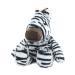Warmies 13'' Fully Heatable Cuddly Toy Scented with French Lavender - Zebra Black & White (CP-ZEB-1-22) Medium