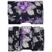 Painted Design Holster for Tandem Diabetes Care Insulin Pump t:Slim X2 (Horizontal-Black-Catharanthus)