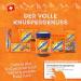 Ovomaltine Crunchy Stick Chocolate Bar - Swiss Whole Milk Ovomaltine Cream & Rice Crispies (3 x 22g) - Sustainable Treat - Buy Online on GoSupps.com