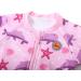 Swimbubs Baby Swimming Warm Suit 0-3 Months Fleece Lined Wetsuit - Pink Dolphin Design - Buy Online on GoSupps.com