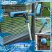 IGADPole 24ft(7m) Washing Kit: Water-fed Brush Cobweb Duster and 10 (25cm) Squeegee and Soap Dispenser Window Cleaning Pole Water Fed Telescopic Brush Window Cleaner Equipment 7m (24ft) Pole - Buy Online on GoSupps.com