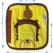 Trunki SnooziHedz Leeroy Lion Seat Belt Pads - Yellow | Kids Seatbelt Cover for Car Seats and Pram - Buy Online on GoSupps.com