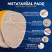 Succure Metatarsal Pads - 2 Pair for Women & Men - Ball of Foot Cushions - 0.12in Thick Inserts for Neuroma - Foot Pain Relief - Buy Online on GoSupps.com