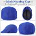 Eurzom Men's Flat Cap Irish Newsboy Hat with Linen-Like Cotton - 11 Colors - Buy Online on GoSupps.com