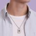 Custom Medical Alert Necklace - Sterling Silver ID Tag with Free Engraving for Men & Women - Personalized Emergency Jewelry - Buy Online on GoSupps.com