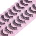 Yawamica 3D Volume Wispy Natural False Eyelashes - Cat Eye Style - 10 Pairs - Buy Online on GoSupps.com