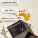 24K Gold Under Eye Patches 5 Pairs Set - Anti-Aging Treatment for Puffy Eyes & Dark Circles - Buy Online on GoSupps.com