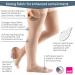 Shop Mediven Plus Thigh High Compression Stockings for Men & Women - 30-40 mmHg Open Toe Beige VII - Worldwide Shipping - Buy Online on GoSupps.com