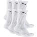 Nike Everyday Cushion Crew Socks - White/Black - Size Medium - Buy Online on GoSupps.com