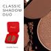BESAME Classic Eyeshadow Duo - Talc-Free Brown Shimmer & Matte Palette | Vintage-Inspired Dark Eye Makeup for Smokey Looks | Travel-Friendly - Buy Online on GoSupps.com