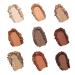 Sigma Beauty On-the-Go Eyeshadow Palette - Spicy - 9 Bold Shades in Matte, Shimmer, and Metallic Finishes | Highly Pigmented Vegan Eye Makeup Palette - Buy Online on GoSupps.com