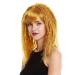 WIG ME UP DW90-144: Long Copper Blonde Curls Wig for Ladies - Voluminous Crimped Bangs - Buy Online on GoSupps.com