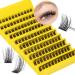 Lash Clusters 120pcs Cluster Lashes Extensions 10-16mm DIY Individual Lashes Wispy Natural Eyelash Extensions C D Curl False Eyelashes Fluffy Strips Eye Lashes by Newcally B06