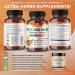 ULTRA HERBS Organic Apple Cider Vinegar Capsules 17400mg w/ Cinnamon Turmeric - Digestion & Gluco Health Support *USA Made* | 150 Count - Buy Online on GoSupps.com
