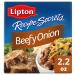 Lipton Recipe Secrets Beefy Onion Soup and Dip Mix 2.2 oz - Pack of 6 - Buy Online on GoSupps.com