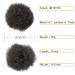 MEIRIYFA Afro Puff Drawstring Ponytail - Short Curly Synthetic Hair Extension Bun with Clips (Black) - Buy Online on GoSupps.com