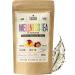 WELLNESS TEA - Stress & Anxiety Relief - Detox tea - Anti Inflammatory Diet - Wellbeing Infusion - Green Tea Turmeric Ginger Spirulina Mango Passion Fruit Papaya - All Natural Herbal Tea 100g WELLNESS TEA - Stress Relief