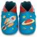 Baby Shoes with Soft Sole - Baby Girl Shoes - Baby Boy Shoes - Leather Toddler Shoes - Baby Walking Shoes 0-6 Months Spaceship