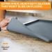 Neater Pet Brands Waterproof Silicone Pet Mat 24x16 Gunmetal - Protect Floors from Food & Water - Buy Online on GoSupps.com