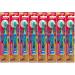 Colgate 8 Pack Kids Blaze Toothbrush with Soft Bristles and Suction Cup Holder Assorted Colors