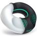 Patented Design Donut Pillow Tailbone Hemorrhoid for Support Pain Relief Cushion for Hemorrhoid Pregnancy Prostate Post Natal Post Surgery and Sciatica Memory Foam Chair Seat Cushion Black