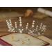 SWEETV Vintage Pearl Tiara | Bronze Queen Crown for Women | Royal Wedding Tiaras and Crowns | Jeweled Birthday Quinceanera Pageant Prom Headpiece - Valerie - Buy Online on GoSupps.com